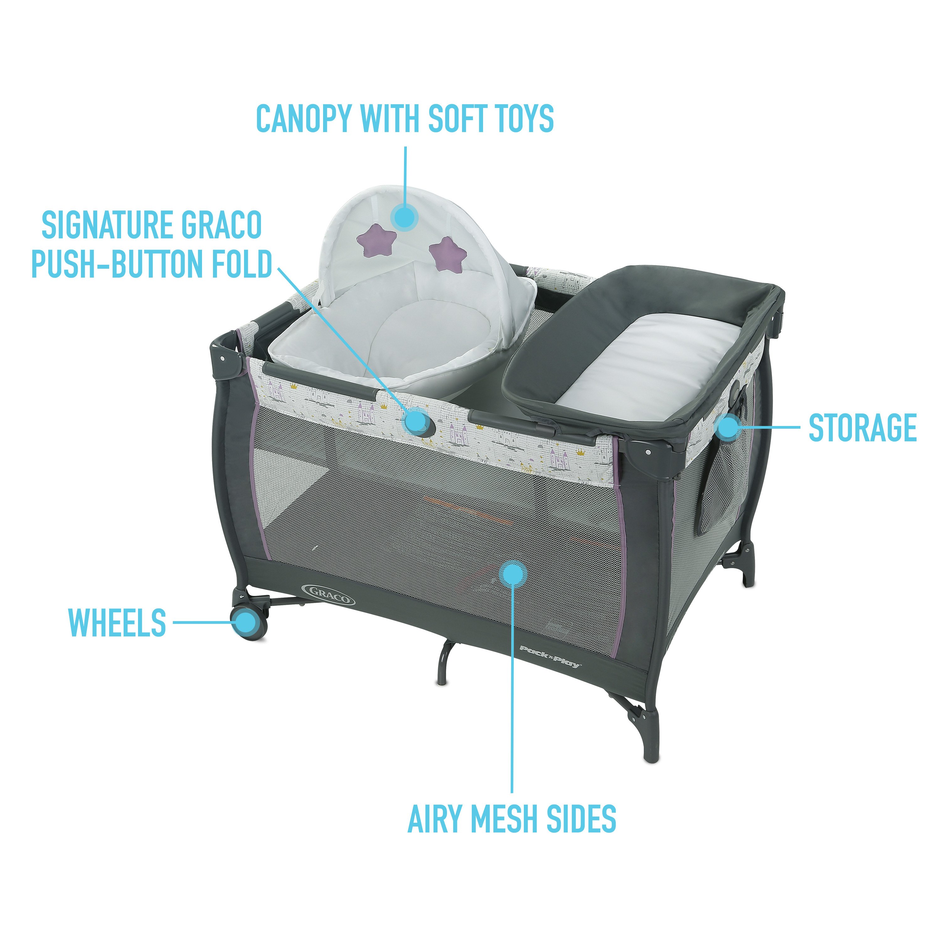 graco pack n play care suite corralito