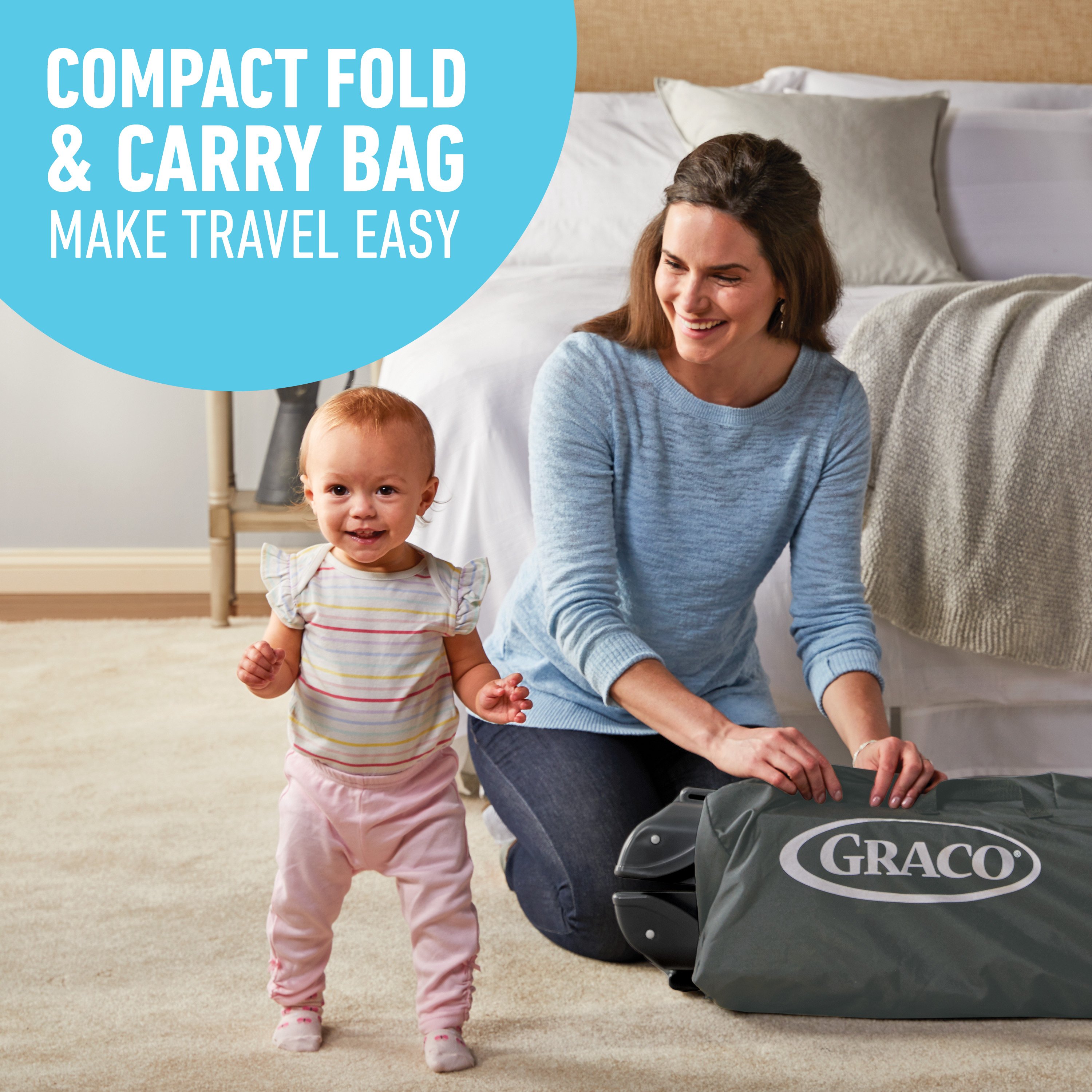 graco travel lite crib manor
