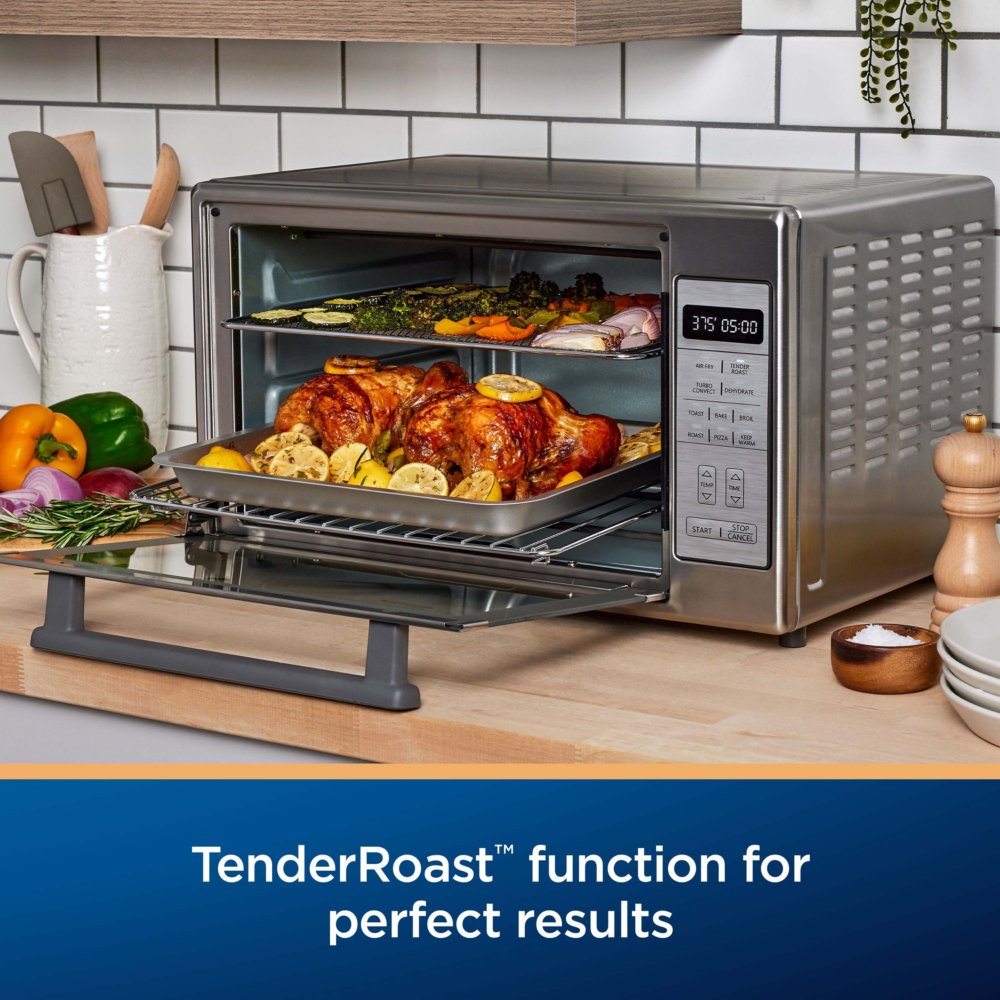 Oster Countertop And Toaster Oven W/ French Door Turbo Convection Digital  Controls Extra Large Capacity