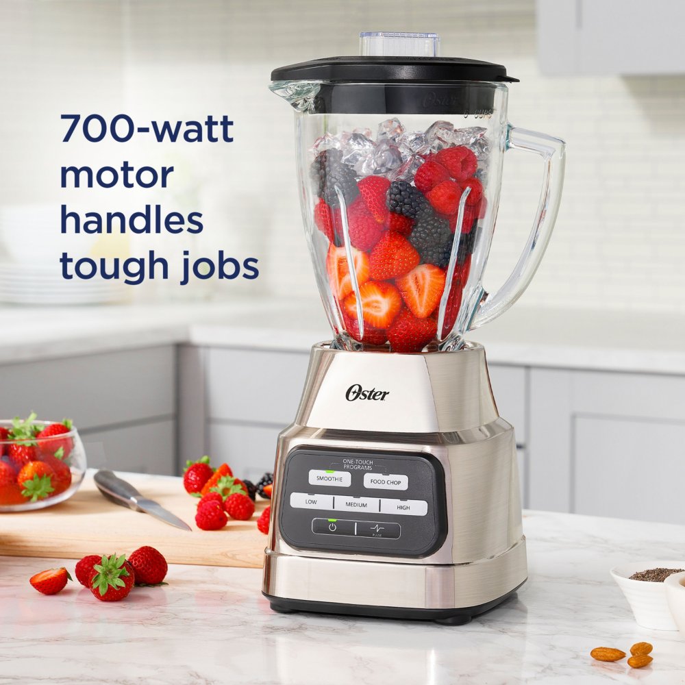 Oster® One-Touch Blender with 800-Watt Motor and Auto-Programs