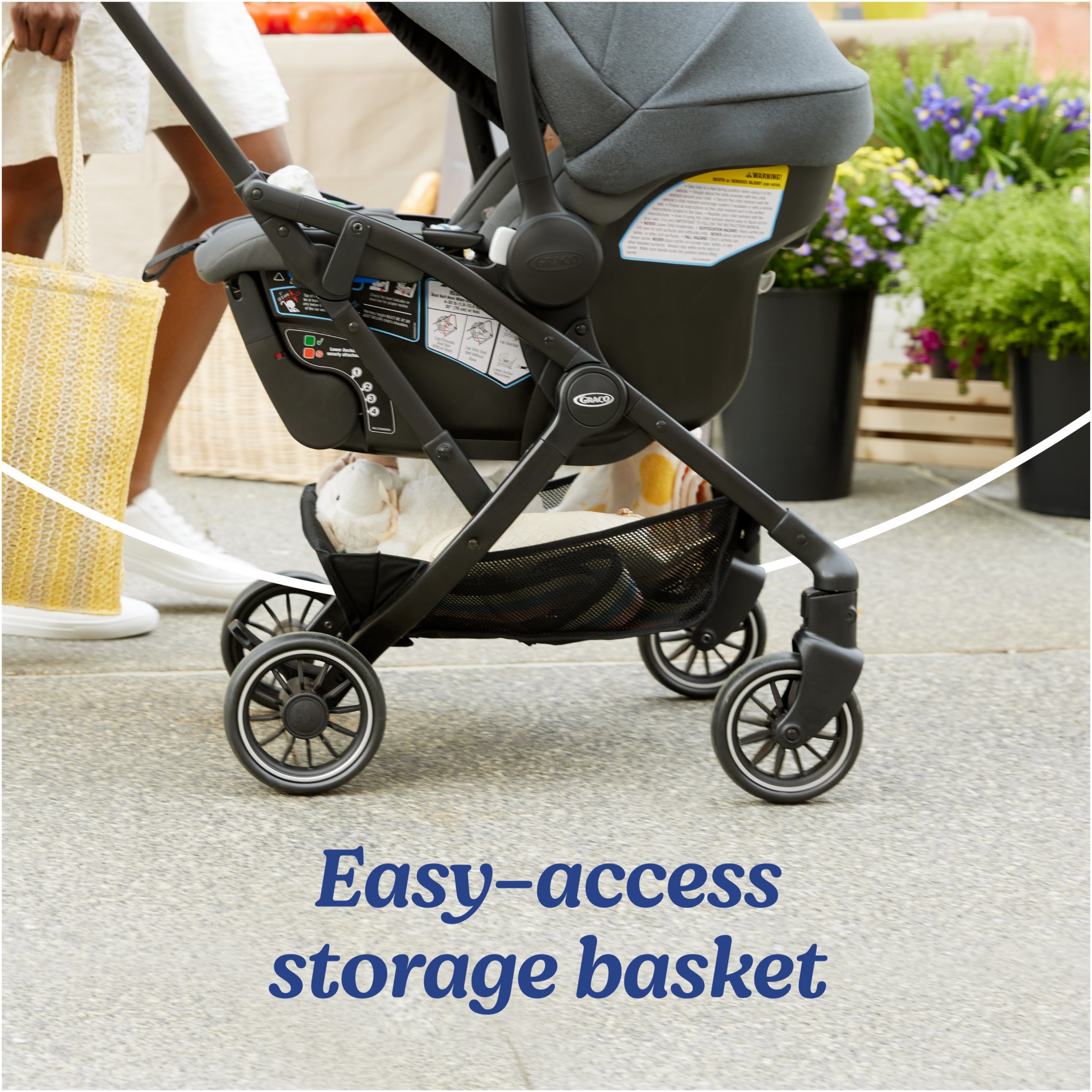 Cadre de poussette compacte Graco GoMax