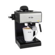 Mr. Coffee® Café 20-Ounce Steam Automatic Espresso and Cappuccino Machine, Black image number 0