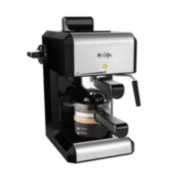 Mr. Coffee®  Café 20-Ounce Steam Automatic Espresso and Cappuccino Machine, Silver image number 0