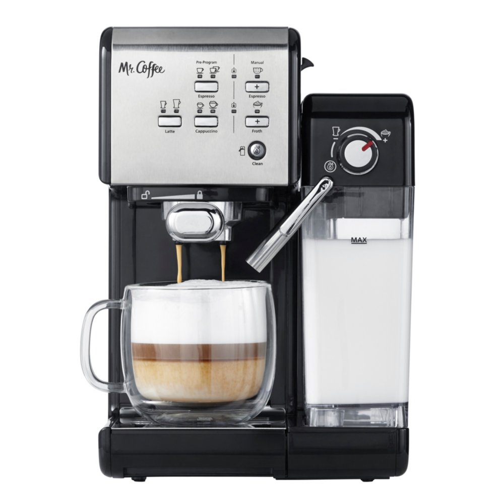 Mr. Coffee Plastic Manual Espresso Machine at