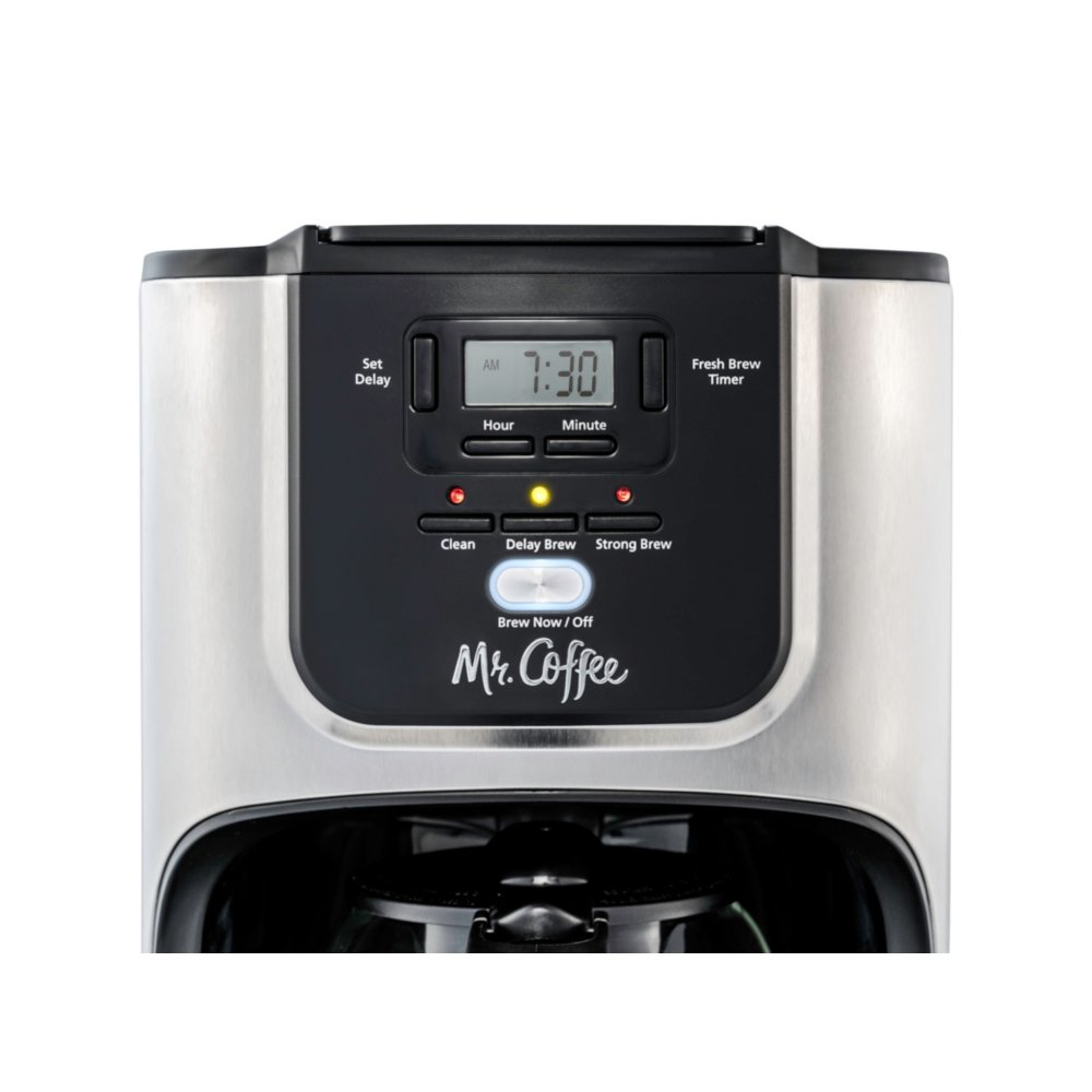 Mr. Coffee®12-Cup Programmable Coffeemaker with Rapid Brew System