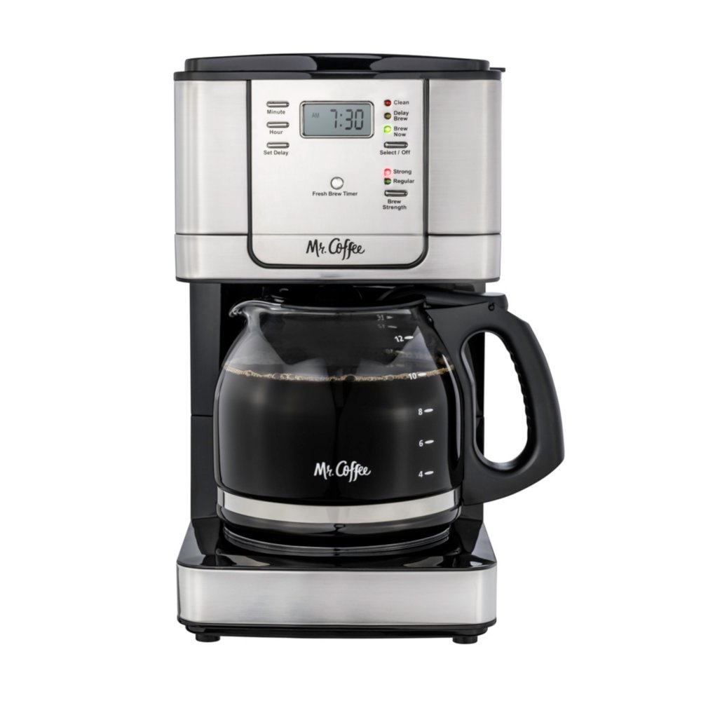 How to Use Mr. Coffee® 12-Cup Stainless Programmable Coffeemaker