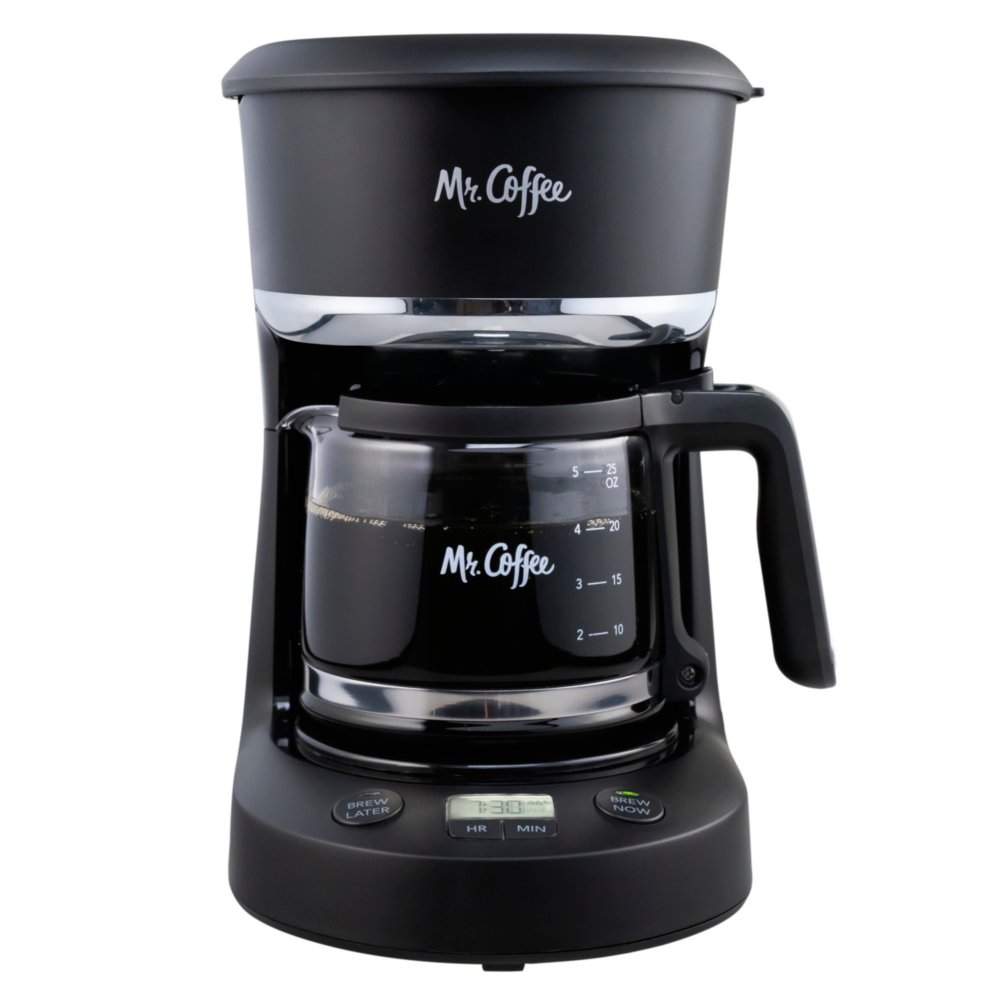 Mr. Coffee® 5-Cup Coffee Maker, 25 oz. Mini Brew