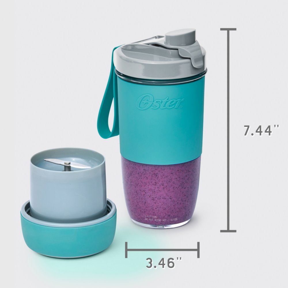 Oster® Blend Active Portable Blender with Drinking Lid, Teal