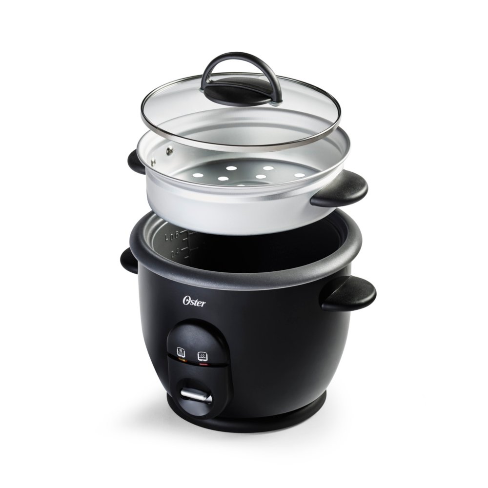 Best Buy: Oster 10-Cup Digital Rice Cooker Stainless-Steel/Black 3071