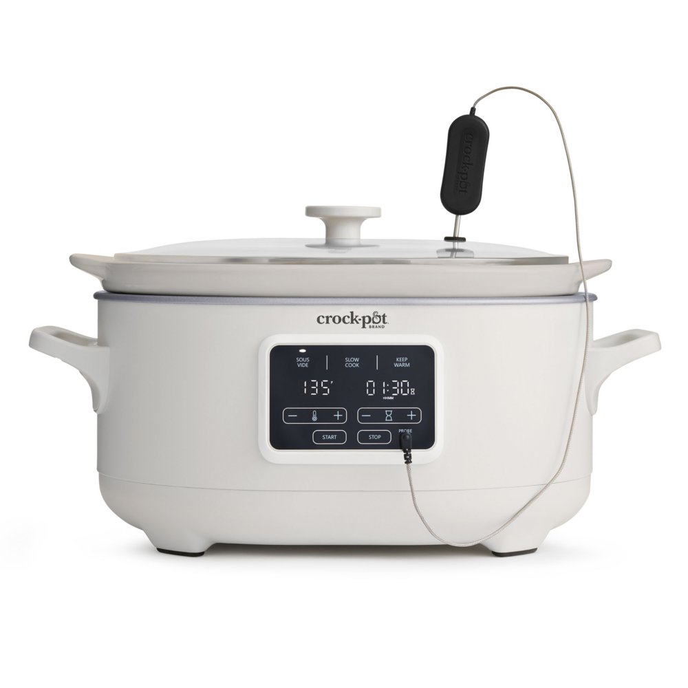 Crock-Pot® Programmable 6-Quart Slow Cooker with Sous Vide, Oat Milk