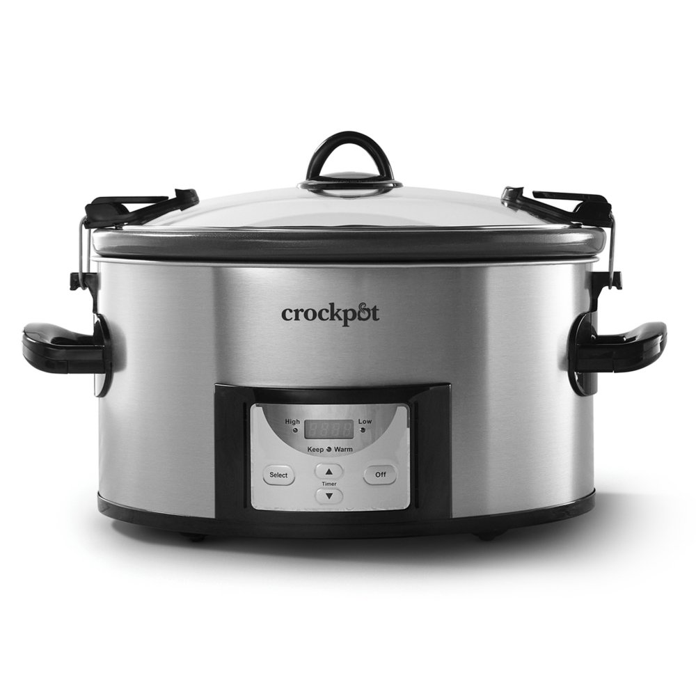 Crockpot™ 7-Qt Easy-to-Clean Cook & Carry™ Slow Cooker, Programmable ...