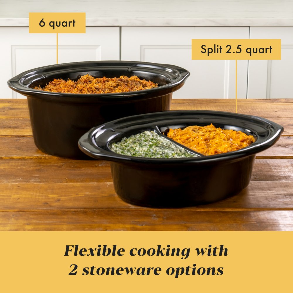 Crock-Pot® Programmable Choose-a-Crock Slow Cooker, Stainless Steel