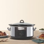 Crockpot™ 7-Quart Slow Cooker, Programmable, Platinum image number 1