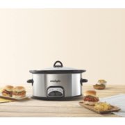 Crockpot™ 6-Quart Smart-Pot® Slow Cooker, Programmable, Stainless Steel image number 1