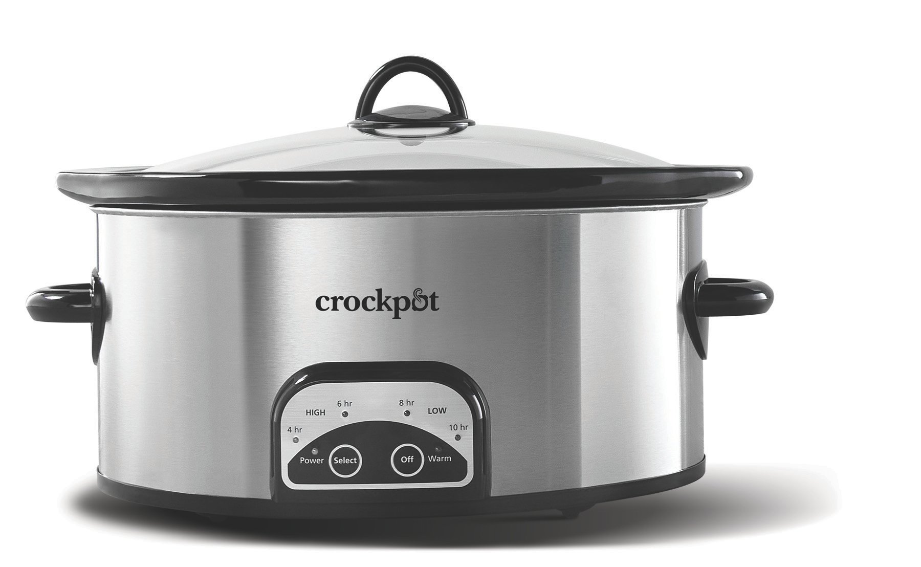 Crockpot™ 6-Quart Smart-Pot® Slow Cooker, Programmable, Stainless Steel ...