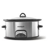 Crockpot™ 6-Quart Smart-Pot® Slow Cooker, Programmable, Stainless Steel image number 0