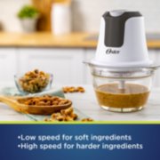 food chopper with low speed for soft ingredients and hard speed for harder ingredients image number 3