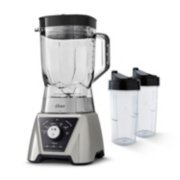 Oster Pro® Blender with Texture Select Settings, 2 Blend-N-Go Cups and Tritan Jar, Brushed Nickel image number 0