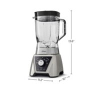 Oster Pro® Blender with Texture Select Settings, 2 Blend-N-Go Cups and Tritan Jar, Brushed Nickel image number 5