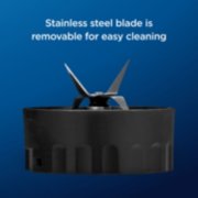 mini chopper stainless steel blade is removable for easy cleaning image number 3