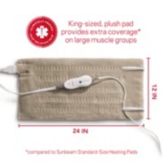 Premium King Size Heating Pad with Compact Storage image number 3