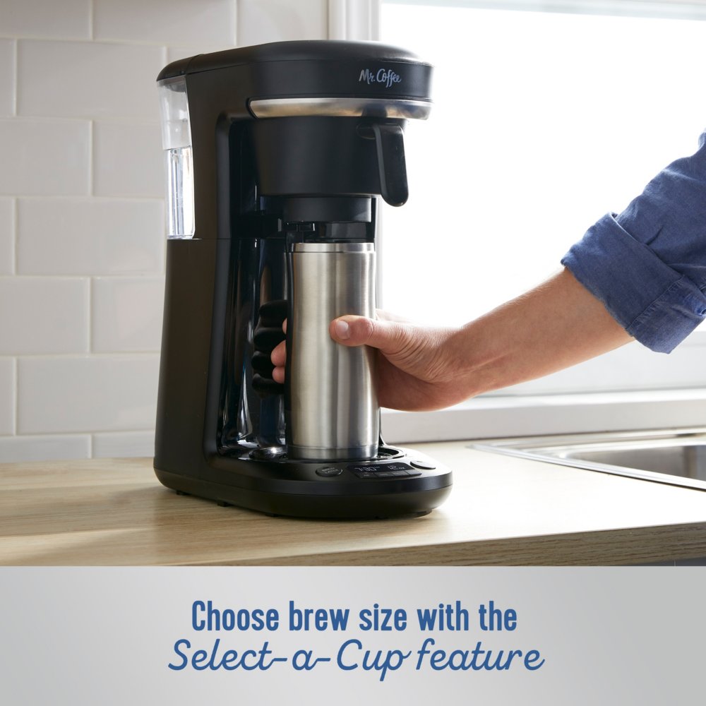 Mr. Coffee Pod 10 Cup Space Saving Combo Brewer Mr. Coffee