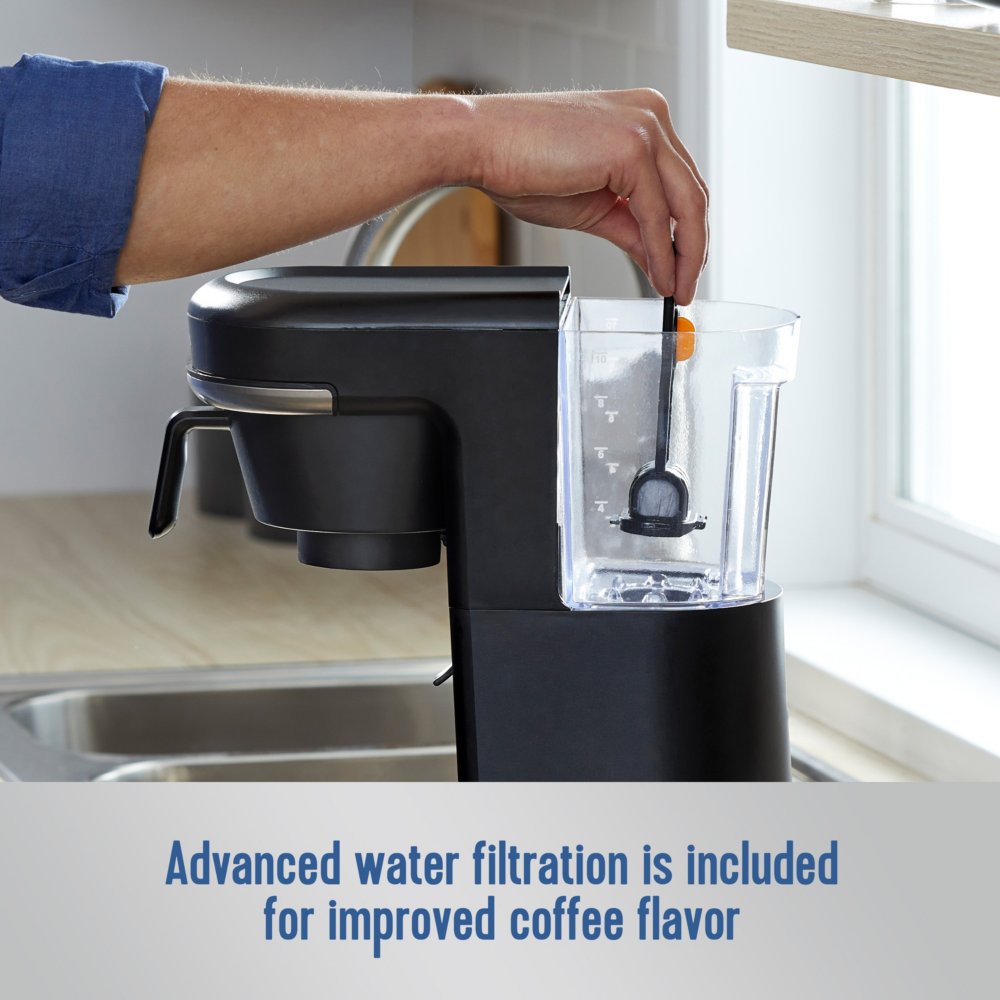 Mr. Coffee® Pod + 10-Cup Space-Saving Combo Brewer