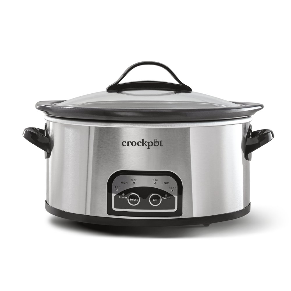 Crock-Pot® One-Touch Control 6-Quart Cook & Carry Slow Cooker