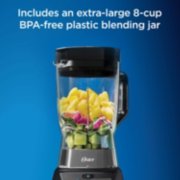 includes an extra large 8 cup BPA free plastic blending jar image number 3