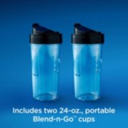 includes 2 24 ounce portable blend n go cups image number 5