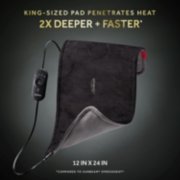King sized pad penetrates heat 2 x deeper and faster image number 1
