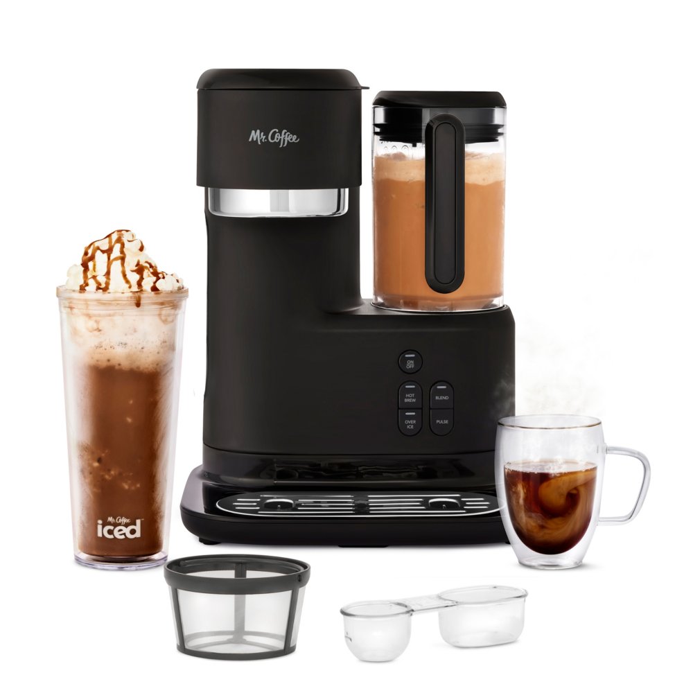 Mr. Coffee® Single-Serve Frappe™, Iced, and Hot Coffee Maker and