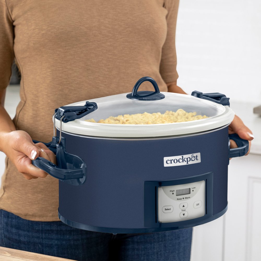 Crockpot 2193800 7-Quart Cook and Carry Programmable Slow Cooker