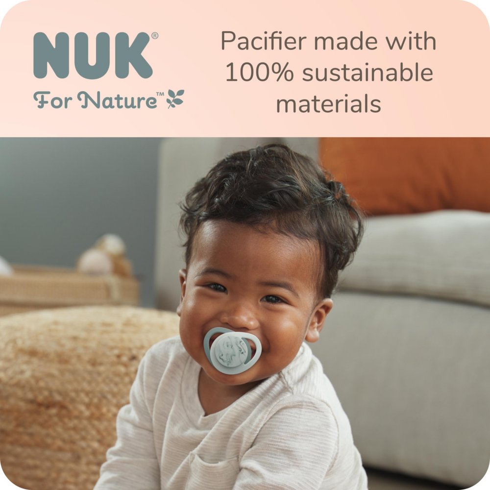 NUK for Nature chupetes, 0-6 meses