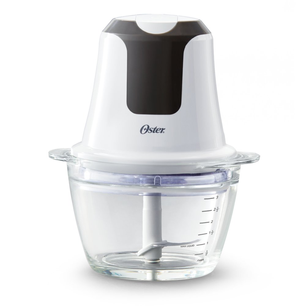 Oster® 3-Cup Mini Food Chopper with Durable Glass Bowl and Motor | Oster