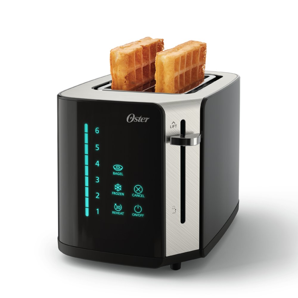 Oster® 2-Slice Toaster with Advanced Toast Technology, Candy Apple