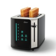 waffles in toaster with digital display panel image number 0