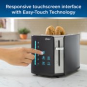 toaster with responsive touchscreen interface with easy touch technology image number 1