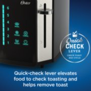 toaster with quick check lever elevates food to check toasting and helps remove toast image number 5