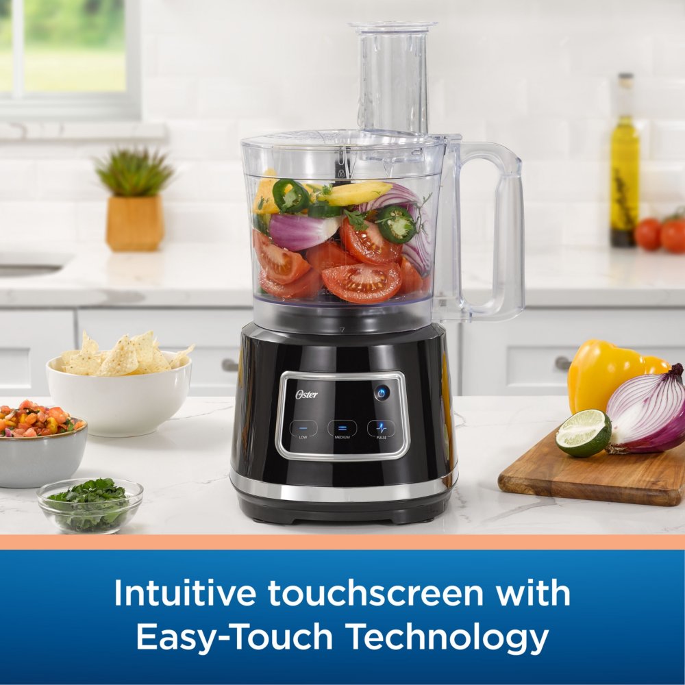 Oster® 10-Cup Food Processor with Easy-Touch Technology