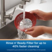 rinse and ready filter for up to 40 percent faster cleaning image number 2