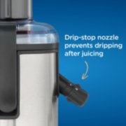 drip stop nozzle prevents dripping after juicing image number 5