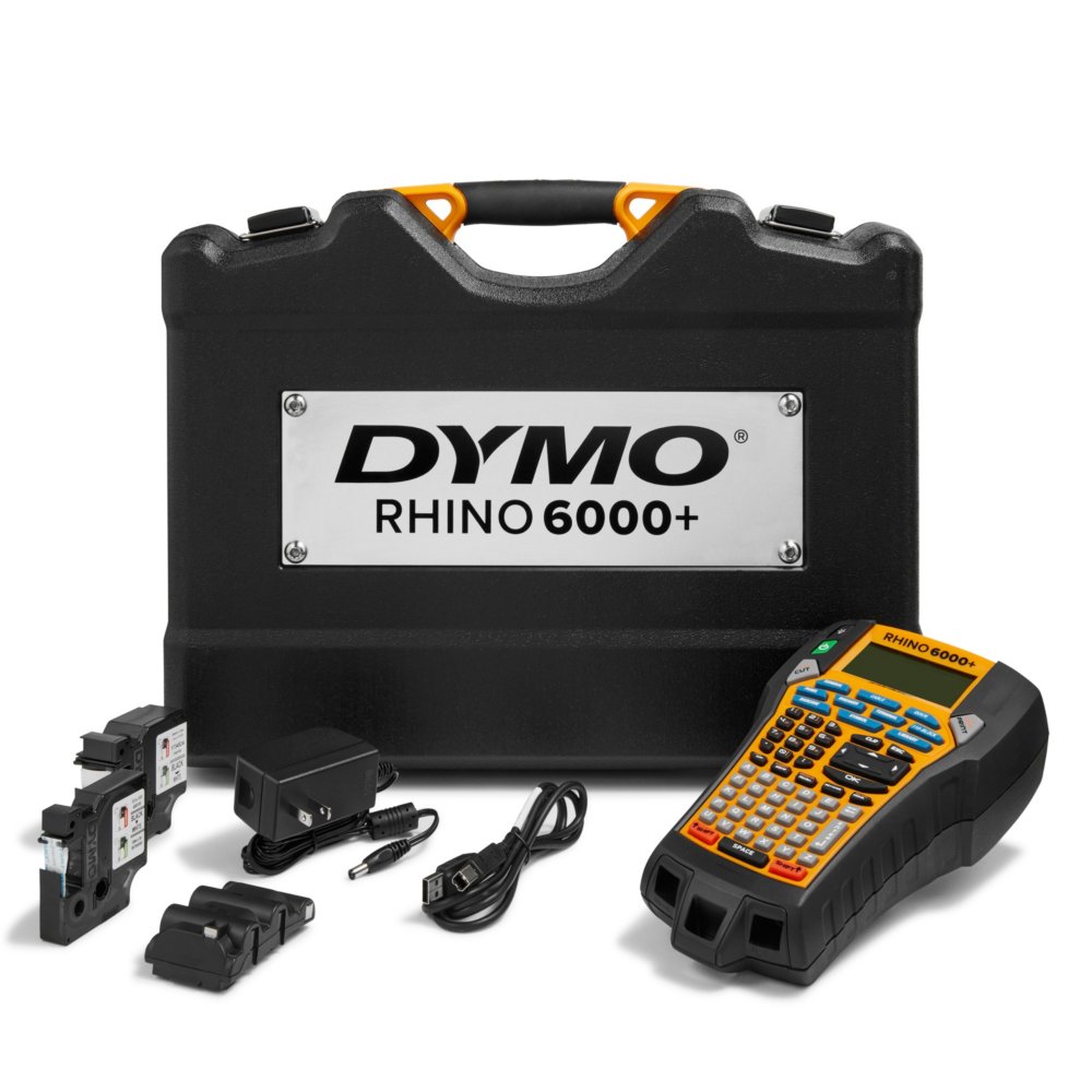 Dymo etiqueteuse industrielle 'rhino 6000+', coffret