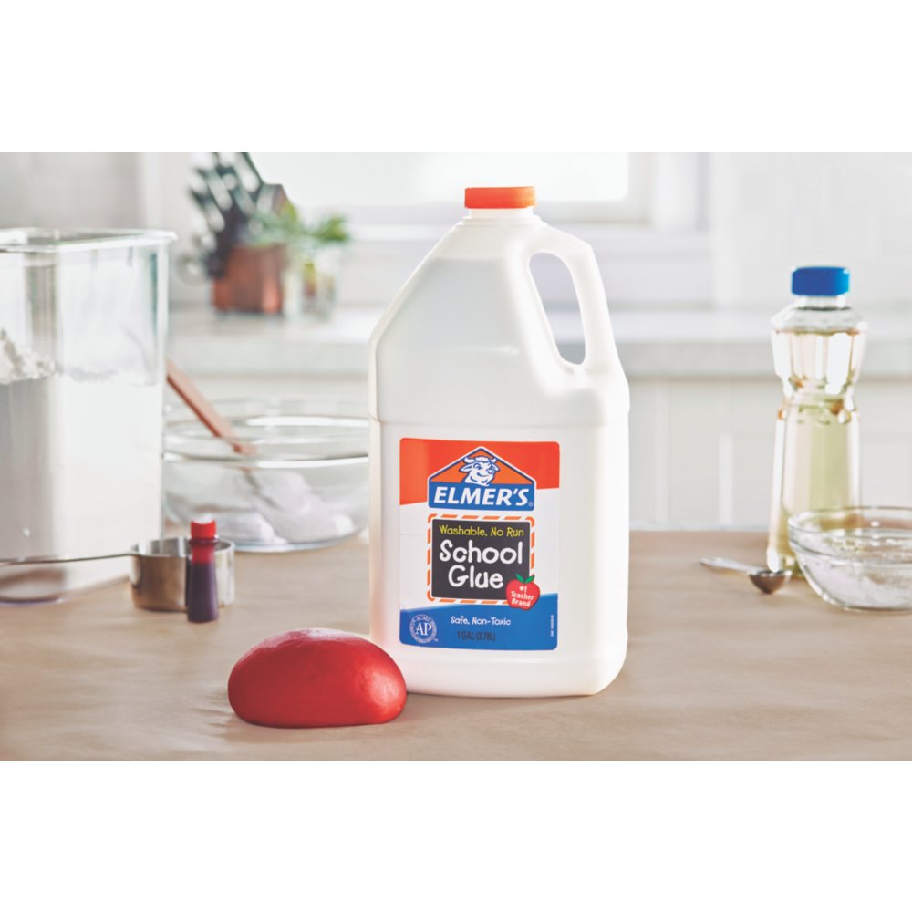 Elmers Elmer's Liquid School Glue White Washable Glue Clear Glue Great For  Making Slime Crayons Translucent Color Glue - Price history & Review, AliExpress Seller - Gallagher Store