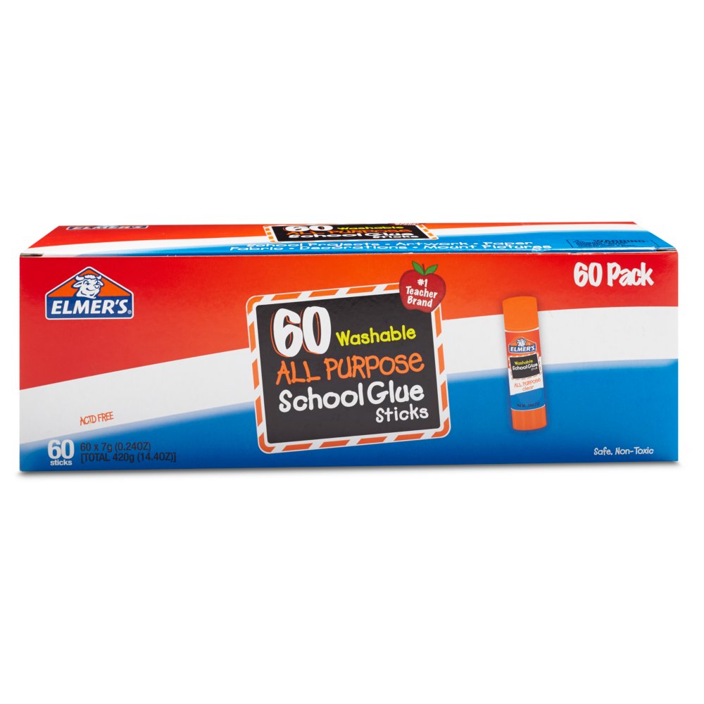 All Purpose Stik 4 Mini Glue Sticks, 100 Pack