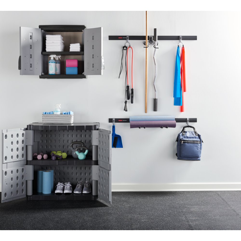 FastTrack Garage Storage Resin Wall Cabinet Rubbermaid