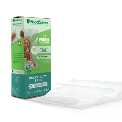 FoodSaver&reg; Heavy Duty Gallon Vacuum Seal Bags, 28pk with Triple Threat Protection