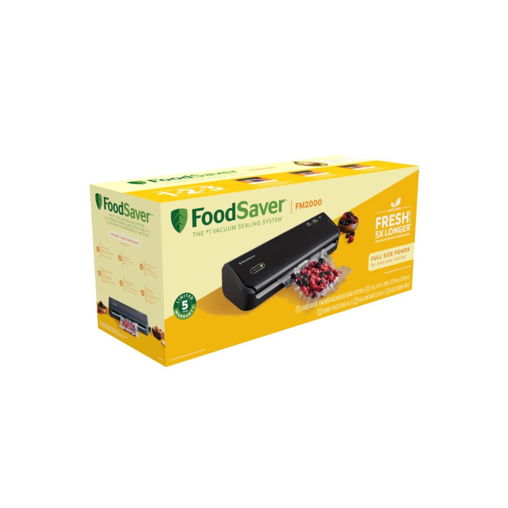 FoodSaver® FM2000 Vacuum Sealing System | Foodsaver