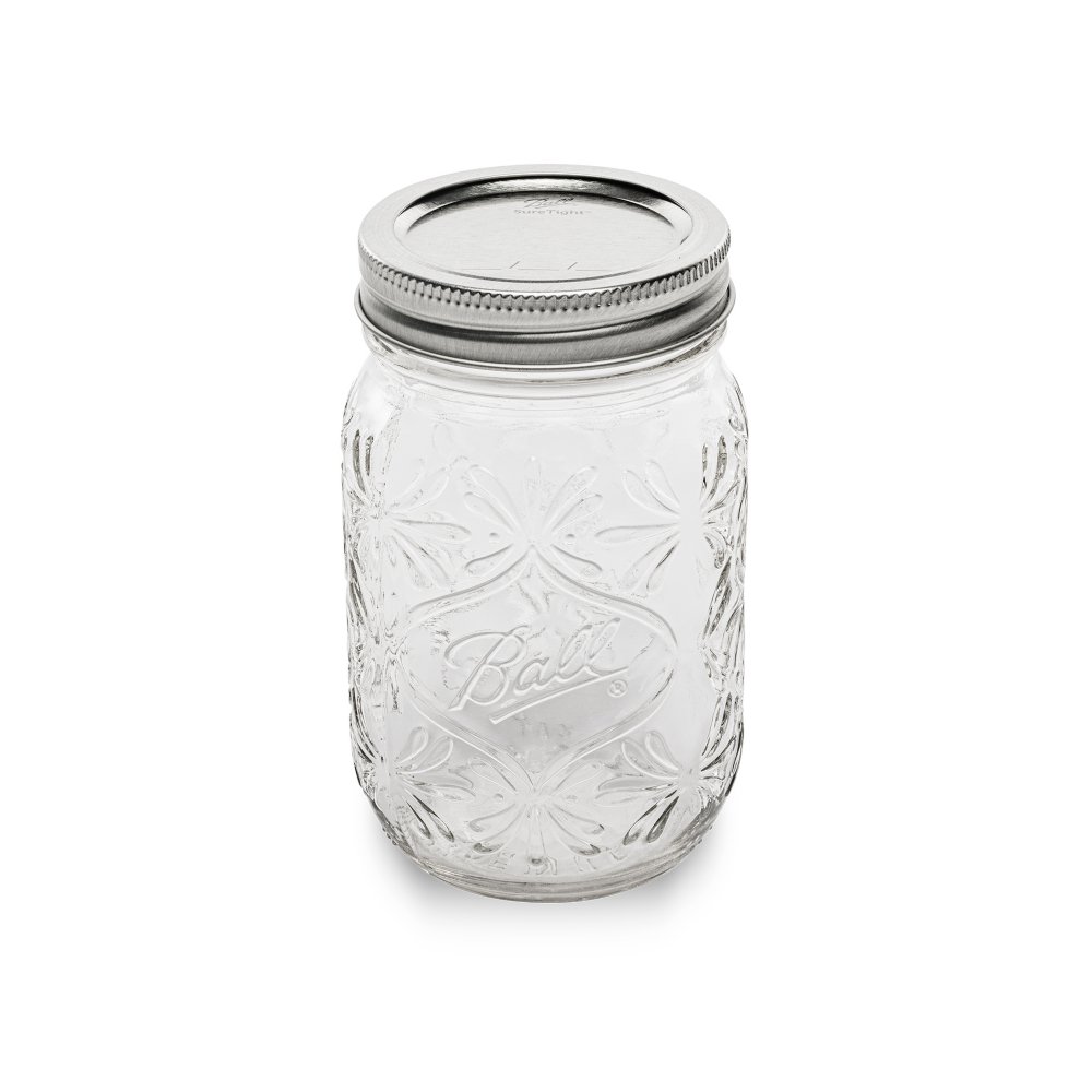 Ball® Regular Mouth 16oz Pint Mason Jars, 140th Anniversary Keepsake ...