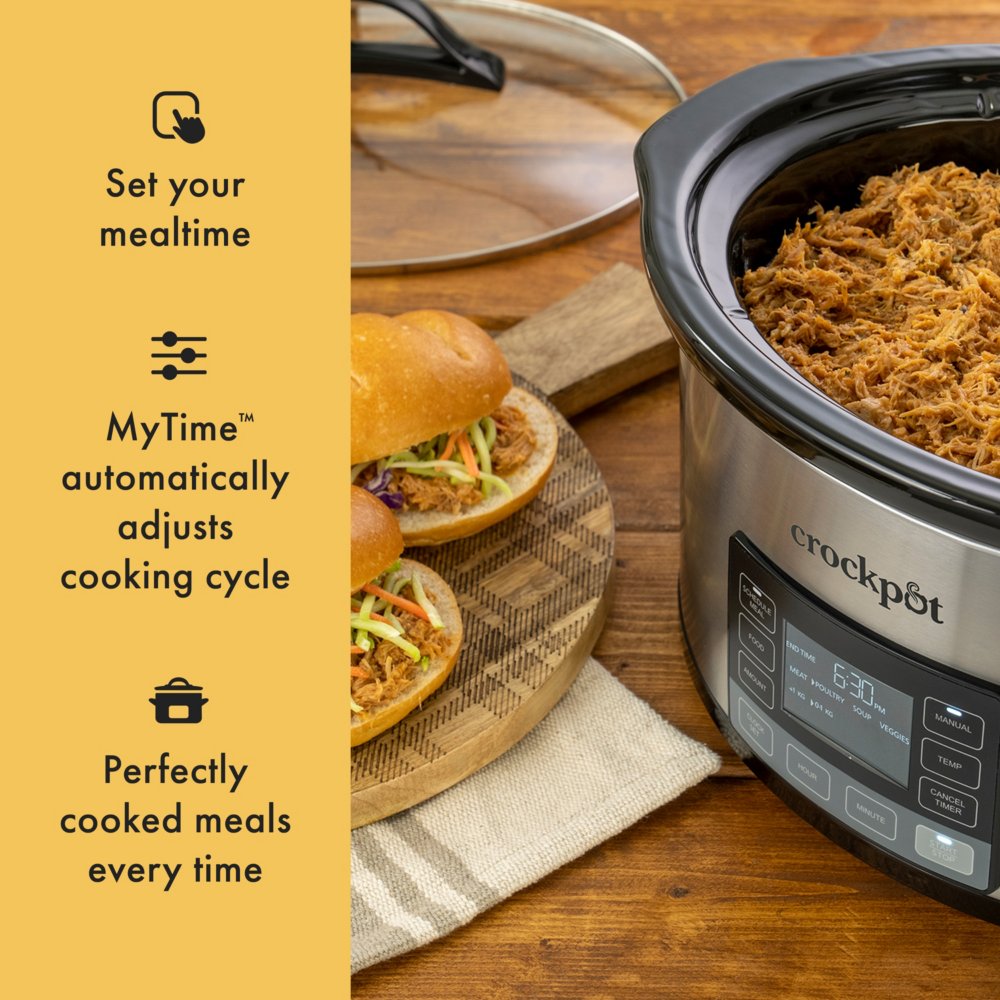 Crock-Pot® 6-Quart Smart-Pot® Programmable Slow Cooker w/ Easy